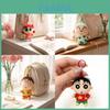Crayon Shinchan Plush Keychain With Polyester Filling For Kids And Teens