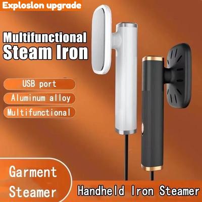 Mini Garment Steamer Steam Iron Handheld Portable Home Travelling For Clothes Usb Powered Ironing Wet Dry Ironing Machine