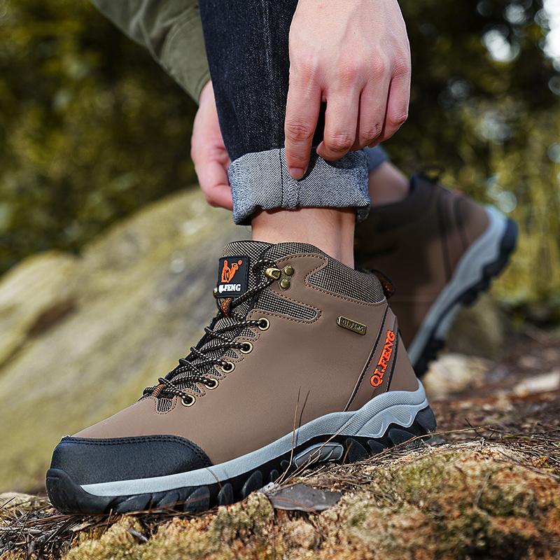 Damesmode in grote maten, modieuze wandelschoenen voor buiten, sport- en vrijetijdsschoenen met pluche isolatie, katoenen schoenen, sneeuwlaarzen