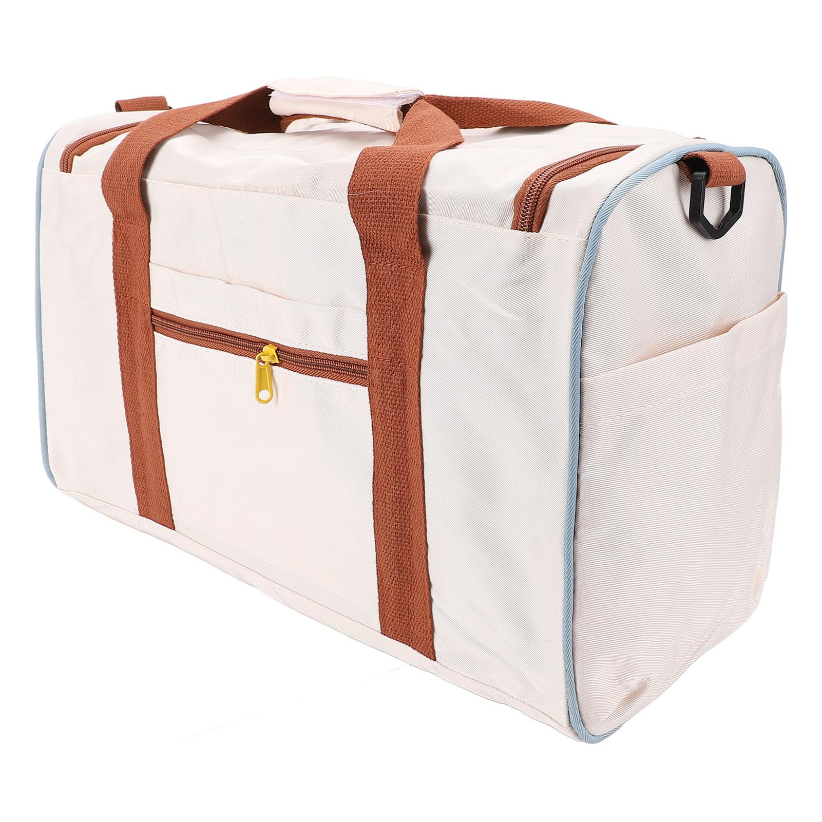 

Travel Bag Large Capacity Adjustable Shoulder Strap Stylish Portable Duffle Bag for Business Trip Gym