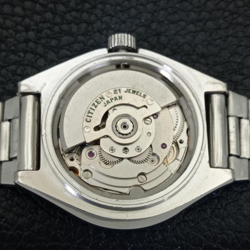 VINTAGE CITIZEN AUTOMATIC JAPAN WOMENS ORIGINAL DIAL WATCH A704220-1