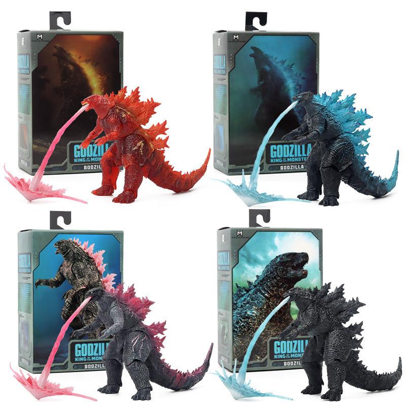 Fashnics Pink/Blue/Orange 16Cm Atomic Blast Shin Gojira Godzilla King Of The Monsters Godzilla Evolved Ver Black Back Action Figure Model