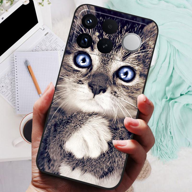 For Xiaomi Redmi K90 Pro Max Case NEW TPU Silicone Shockproof Cat Phone Cover For Redmi K90 Pro Max Funda Printing Soft Coque