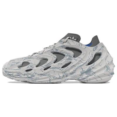 AdiFOM Q Dash Grey Unisex-Sneaker Hellgrau Leuchtendes Königsblau GW2216
