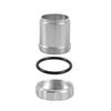 Filler Neck with Cap Aluminum Alloy Weld On Oil Tank Filler Neck with Cap 1.5'' 1 1/2'' OD for Fuel Tanks OCC-1055-S