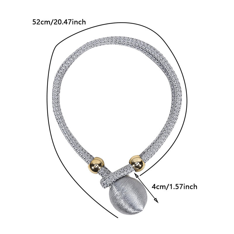 Adjustable High Quality French Ball Curtain Tiebacks Convenient Decorative Draped Curtain Fixer Holdback