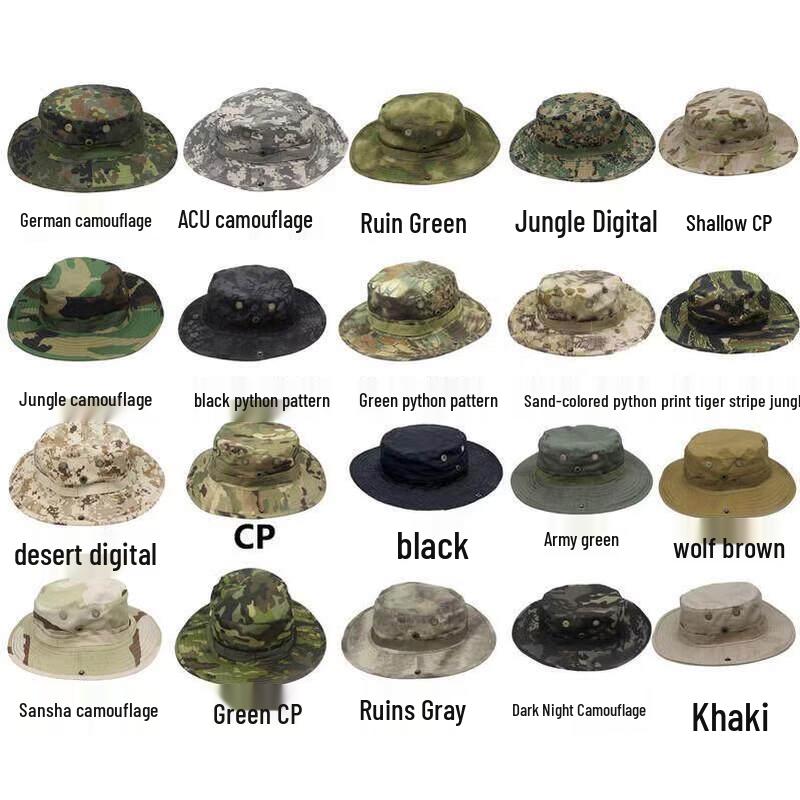 CP Camouflage Tactical Sun Protection Bucket Hat