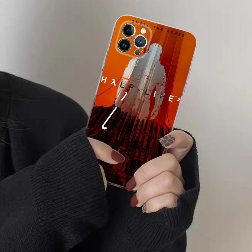 

Чехол для телефона H-Half Life-e 2 Для IPhone 16 15 8 7 6 6S Plus X SE XR XS 14 11 12 13 Mini Pro Max Мобильный чехол iPhone 13
