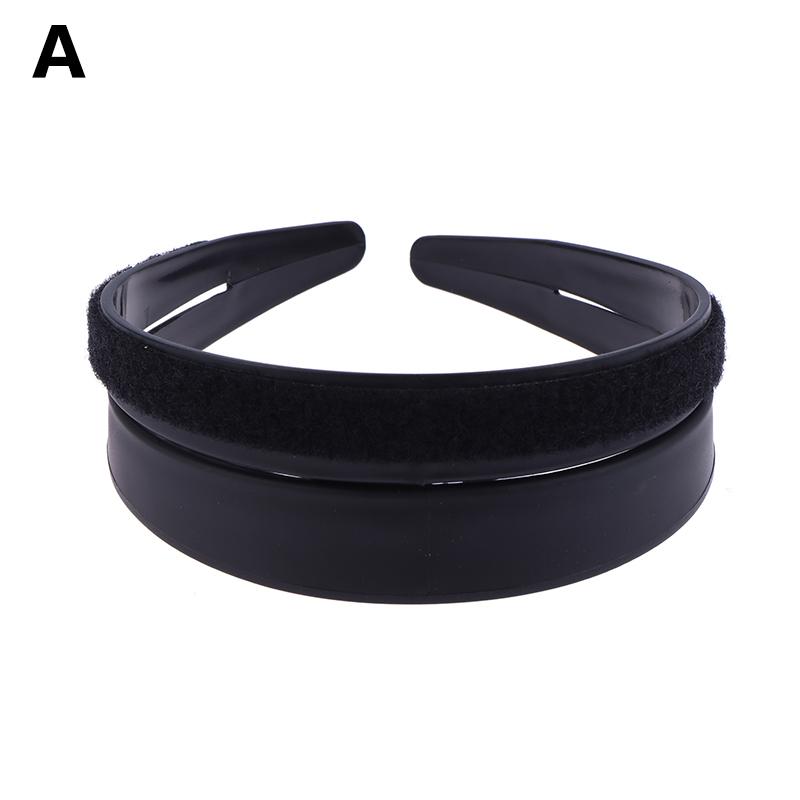 1Pc Black Fluffy Bump-it Up Headband Women's Decorative Hair Clip Hair Band Accessory Lady's Stylish Hair Clip with Plush Finish