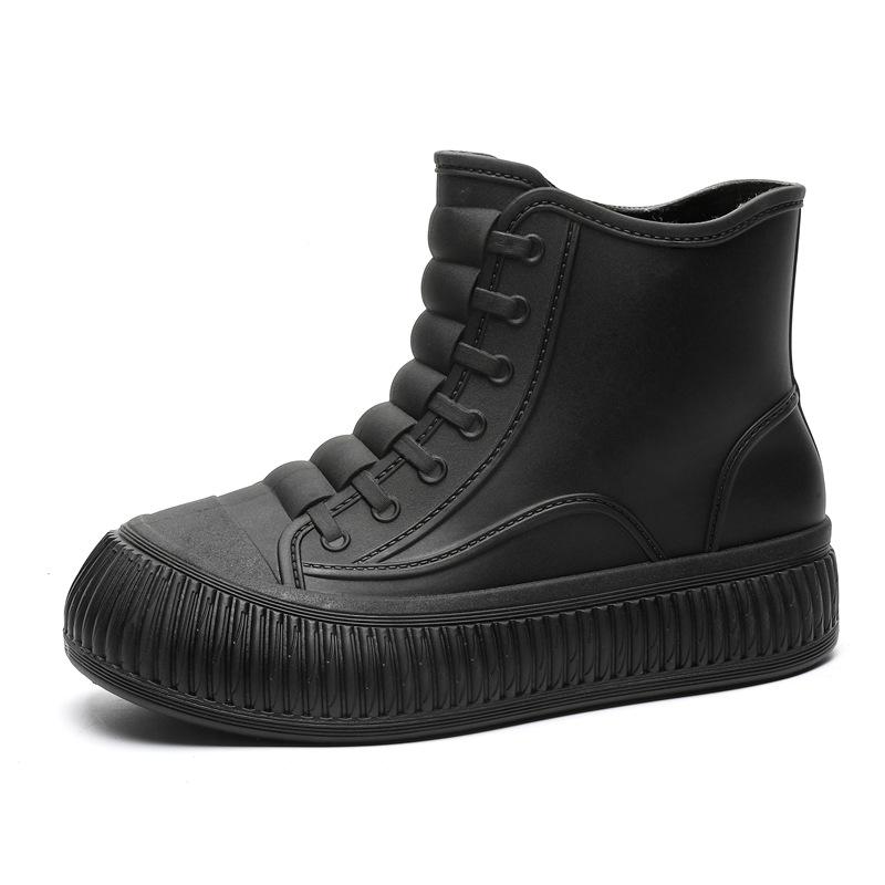 Rain Shoes Women's Rain Boots Water Boots Non-slip Fashion Water Shoes Rubber Shoes Women's Waterproof Shoes