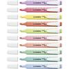 STABILO Lot de 5 surligneurs Swing Cool Pastel – Bleu nuageux, touche de turquoise, touche de menthe, rose poudré, pointe de citron