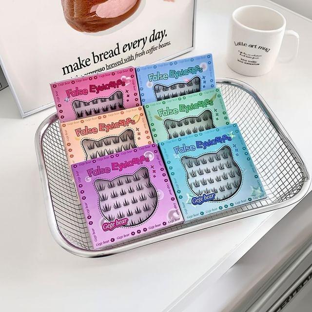 Stapi - Мультипак Кластерных Накладных Ресниц Без Клея (Различные дизайны) 6