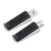 Pair of Front Motorcycle Footrest Pedals Foot Pegs for YAMAHA  XJR400 1200 1300 FZ400
