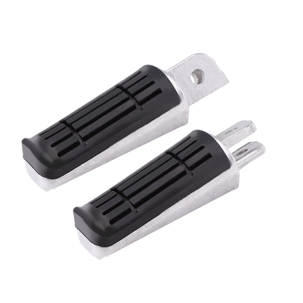 Pair of Front Motorcycle Footrest Pedals Foot Pegs for YAMAHA  XJR400 1200 1300 FZ400