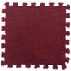 11.81Inch Square Puzzle Polyester Velvet Eco-friendly Carpet In 14 Colors
