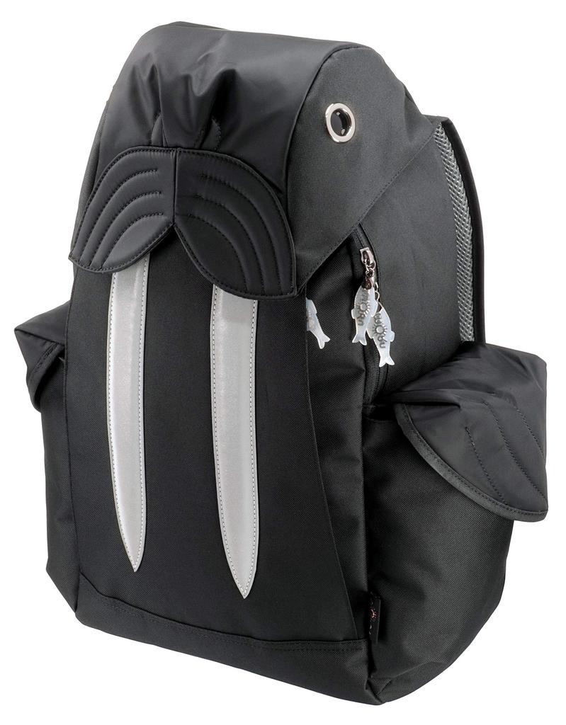 MORN CREATIONS Walrus Backpack, Large, Black