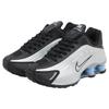 Nike Shox R4 Metallic Silver Black Psychic Blue Sneaker HQ1988-004