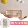 Baby Bag Organizer Multi-pocket Bed Storage Pouch Bedside Pocket Hangable Diaper Storage Organizer Crib Organizer For Bedside