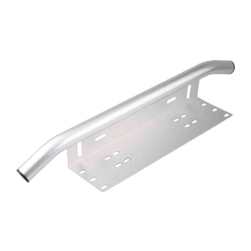 1Pcs Universal Log Light Mount Bracket Stainless Steel Off Road Led Light Bar Frame Holder Front Bumper License Plate Suv Lamp H