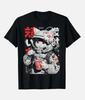 T-shirt Streetwear Japonais Cyberpunk Rétro Techwear Manga Anime