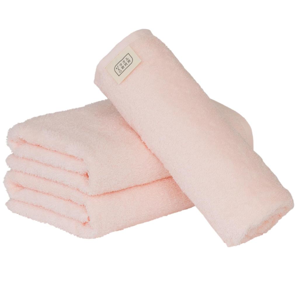 Towel Laboratory Reason for Mini Bath Light Blossom Set of Easy to JapanTechnology [The Lightness] #006 Towels, Pink/Cherry Color, 3, Quick-Drying,