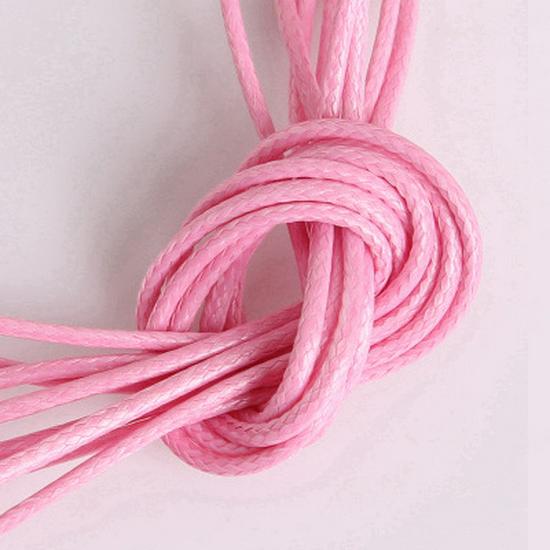 2mm Korean Waxed Cord Faux Leather Necklace Rope for DIY Jewelry Making & Bracelets.