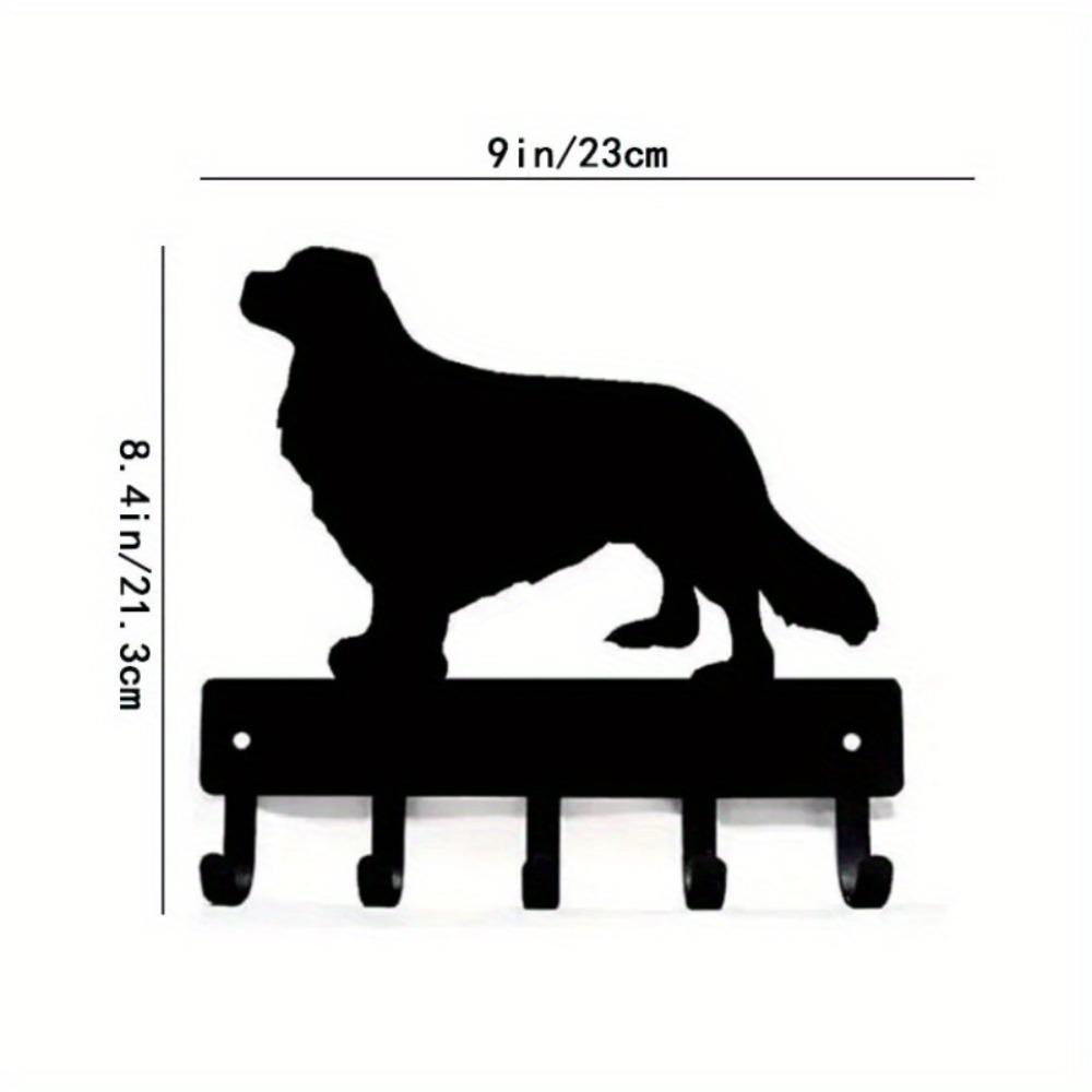 1pc Cavalier King Charles Spaniel Dog Key Holder - 6/9 Inch Metal Wall Art Decor Gift