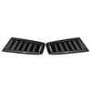 2X Engine Hood Vent For BMW E60 E90 E91 E92 E93 F30 F10 Louvers Air Scoop Bonnet Vent Cover Air Intake Cover Glossy Black