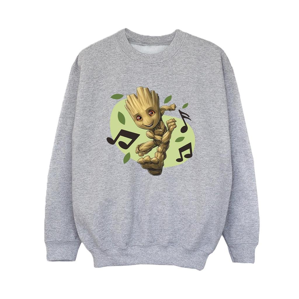 Marvel Jungen Guardians Of The Galaxy Groot Musical Notes Sweatshirt
