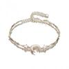 Cherry Blossom Bow Bracelet Advanced Pink Zircon Jewelry Trend Bracelet