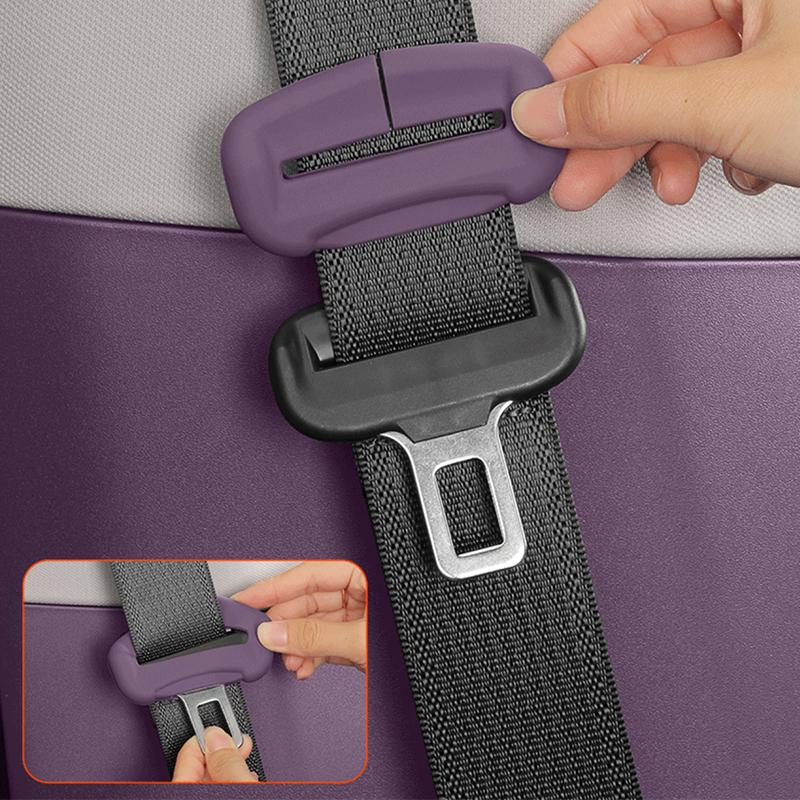 For Changan Deepal S07 2026 Car Safety Seat Belt Silicone Anti-Scratch Cover Button Protective Case Accessories