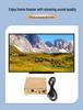 Digital To Analog Audio Converter with Optical Coaxial Input and 3.5mm Volume Control