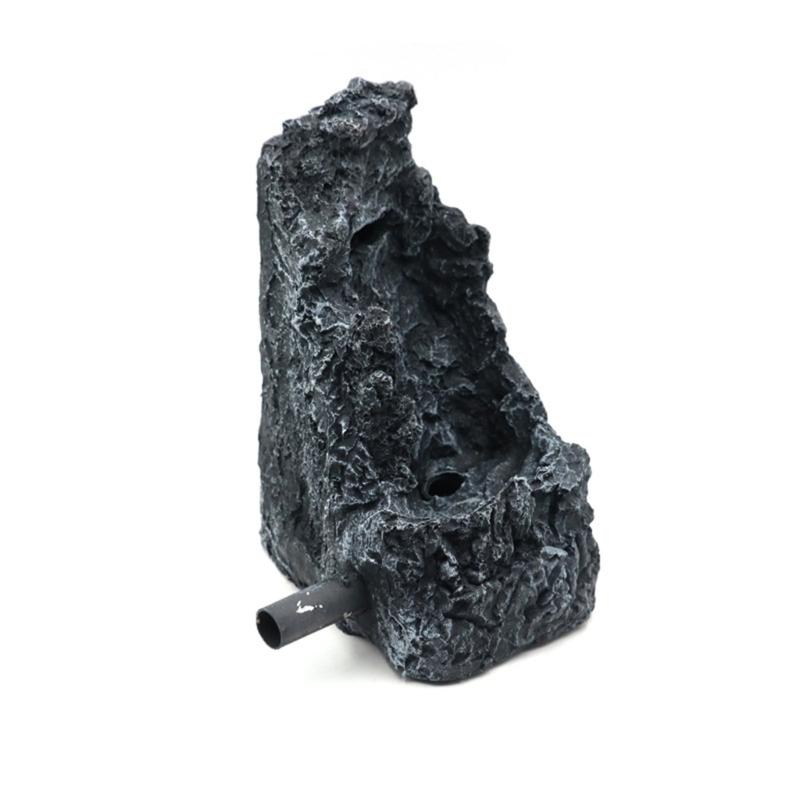 Durability Resins Aquariums Decoration with Sandfall Effect for Easy Installation In Homes or Office Setting