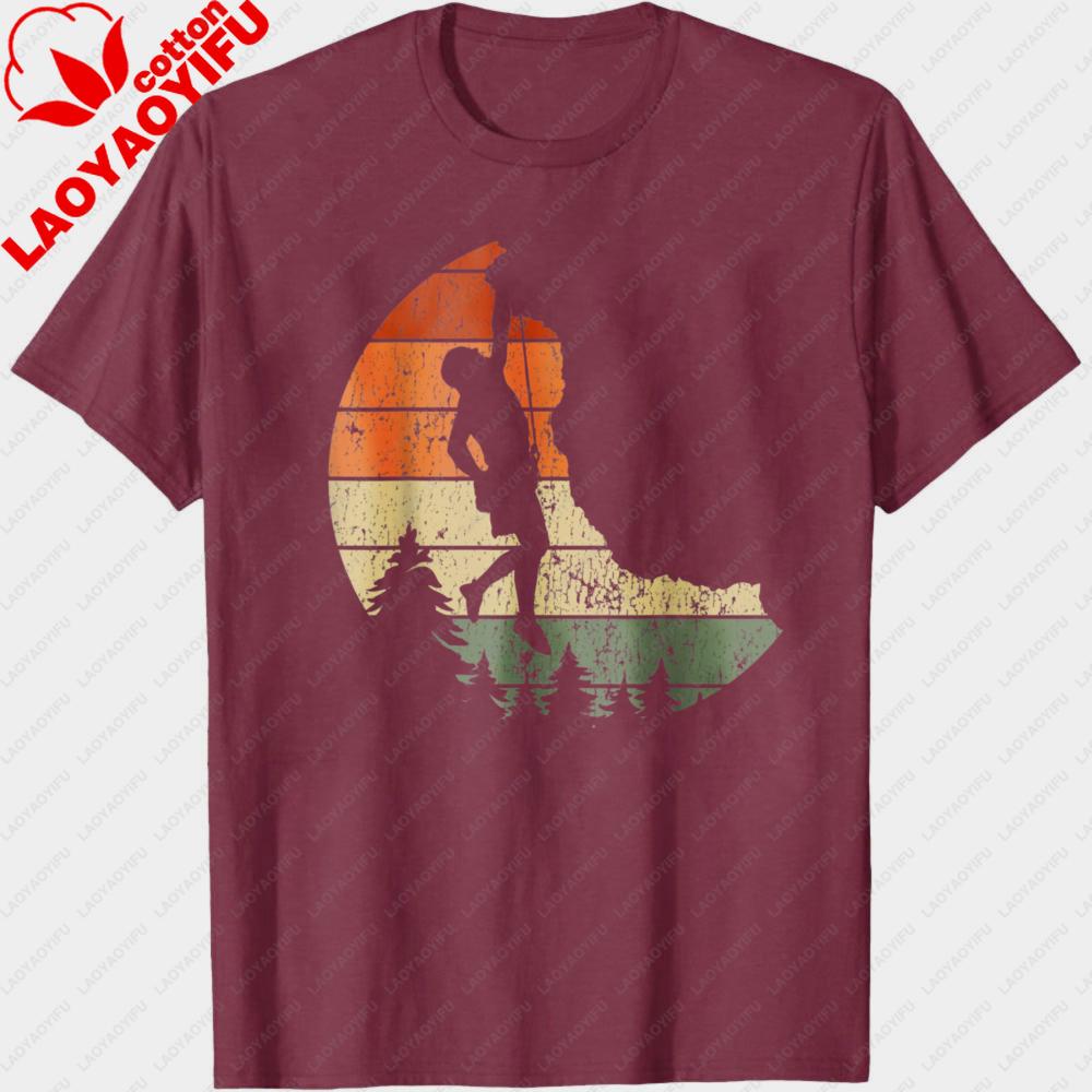 Fishing Sunset Silhouette Outdoor Adventure Summer Tops Men TShirt Casual Cotton Short Sleeve Fashion Top Gift for Men
