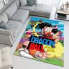 Cartoon dragon image Dragon Ball anime game rug, suitable for game rooms, bedrooms, living rooms, sofas, and other home décor;