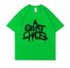 Ken Carson A Great Chaos Spellout Graphic Tshirt Unisexs Clothing Vintage Hip Hop Tee Shirt Unisex 100 Cotton T Shirt Streetwear