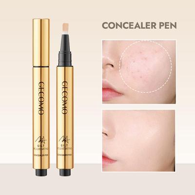 Press Concealer Pen Tekutý korektor Dlouhotrvající hydratační neblednoucí Podkladový make-up na obličej Neviditelné póry