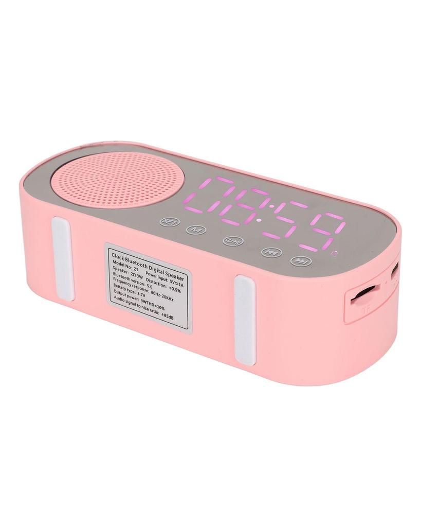 Wecker Bluetooth Lautsprecher HIFI LED Spiegel Bildschirm Micro USB Lade FM Radio Digital Uhr für