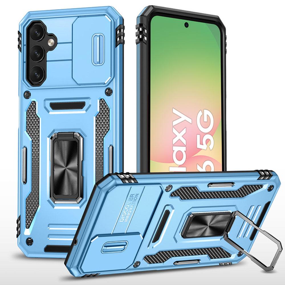 Kickstand Armor Shockproof Phone Case for Samsung A57 A27 A37 A17 A56 A36 A26 A16 A55 A35 A25 A15 A54 A34 A24 A14 A52 A13 A53 A33 S25fe Magnetic Cover