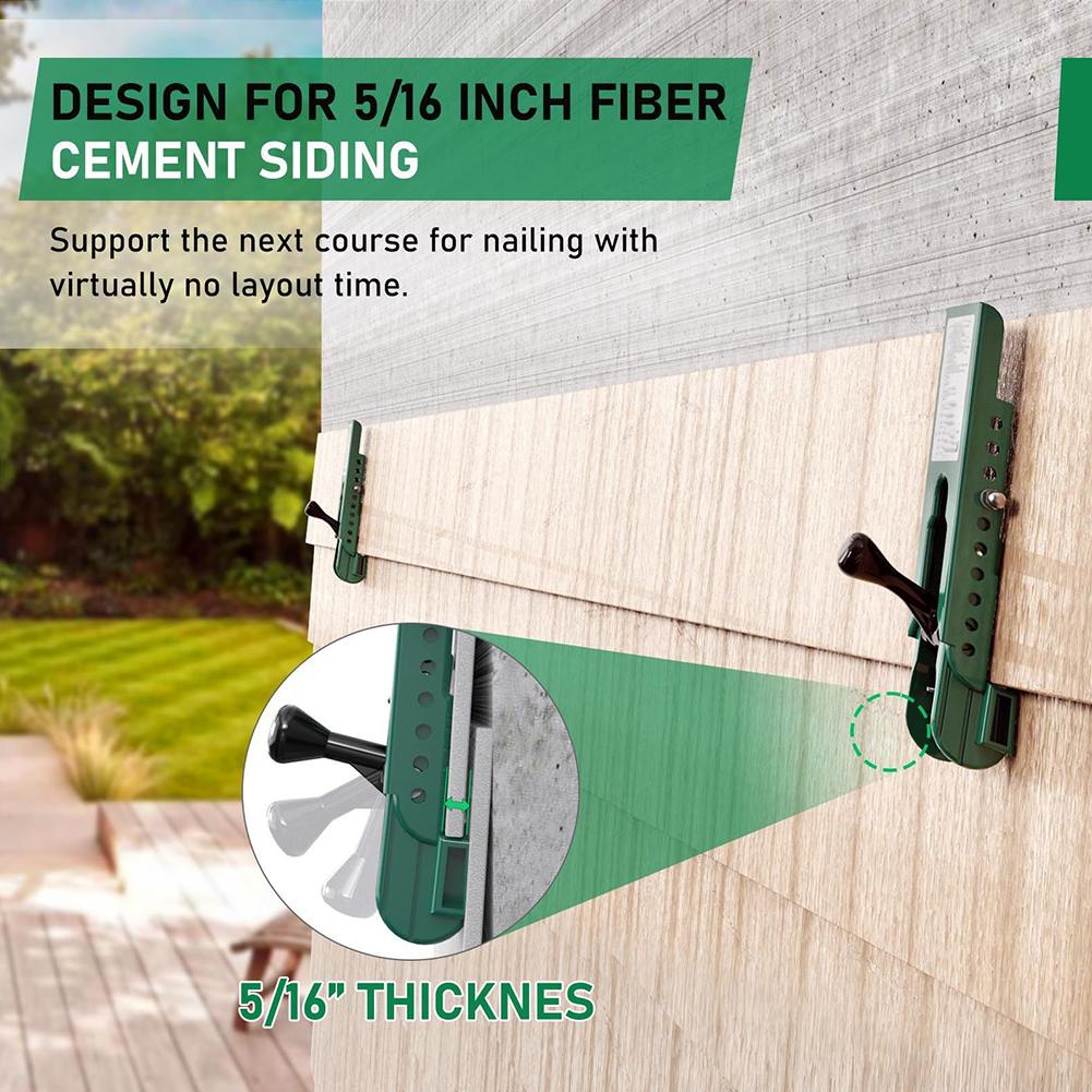 Werkzeugset für die Fassadenmontage, Montagesatz für Fassadenverkleidungen aus Kohlenstoffstahl und Faserzement, Montagesatz für die Hausfassade