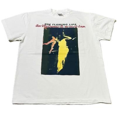 SELTENES Vintage The Flaming Lips Größe L 90er Band Tour Single Stitch T-Shirt REPRINT