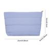 Fashion Cosmetic Bag for Women Girls Casual Clutch Handbag Cute Puffer Makeup Clutch Storage Pouches for Organization