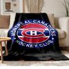 Montreal Canadiens Soft and comfortable flannel Suitable for sofas living rooms outdoor camping travel and also makes a great anniversary gift
