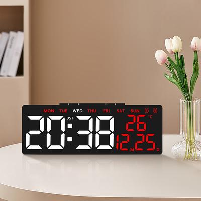 New Clock Multi-function Electronic Clock Simple LED Digital Clock USB Output Bedside Clock 6668 Alarm Clock