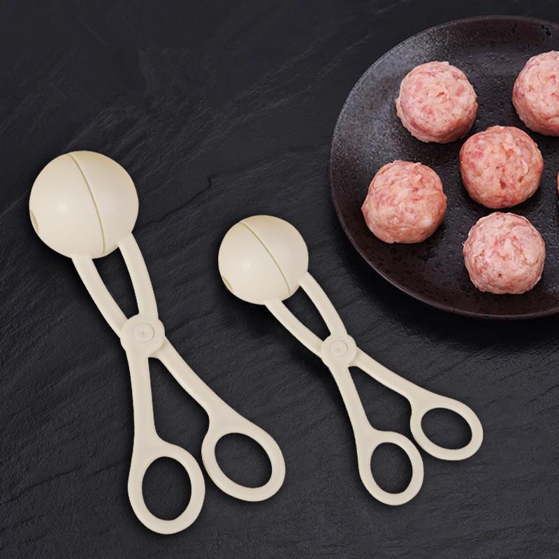 Meat Ball Maker Tool Plastics Clip Round Rice Ball Shaper Spoon Meatball Making Mold Non Stick Stuffed Kitchen Gadget