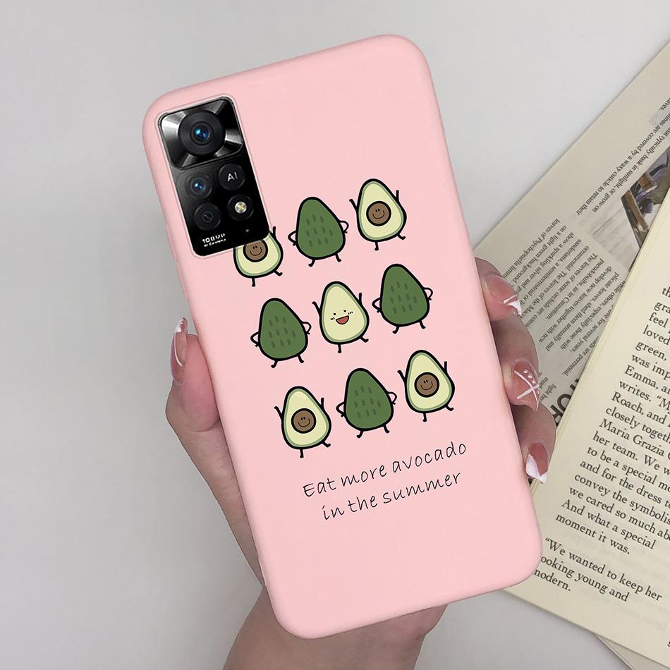 For Xiaomi Redmi Note 11 Pro 4G 5G Phone Case Cute Diasy Pattern Soft Silicone TPU Back Cover Funda For Redmi Note11 11Pro Coque