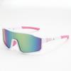 New Cross Mirror Advanced Outdoor Sports Cycling Sunglasses Full Frame Integrated Lens Colorful Coated Sunglasses