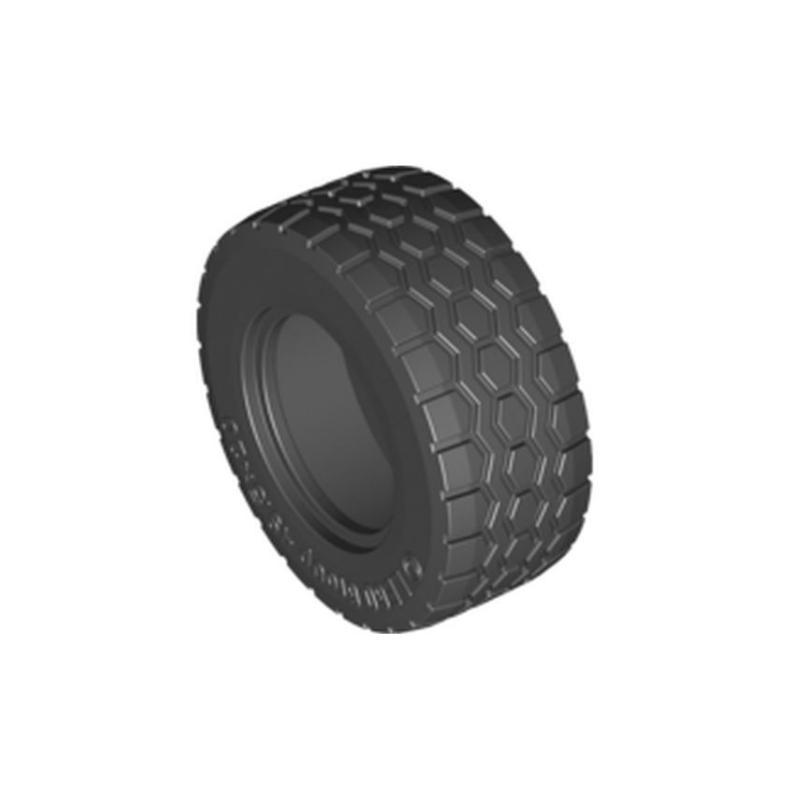 

15413 Tire 49.5 x 20 Bricks Collections Bulk Modular GBC Toys For Technical MOC Set 1Pcs Buildings Blocks Compatible чёрный