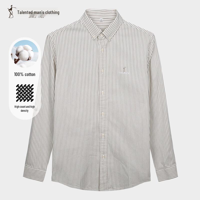 Talent Men s Long Sleeve Jacquard Shirt 13261M0711 XXL