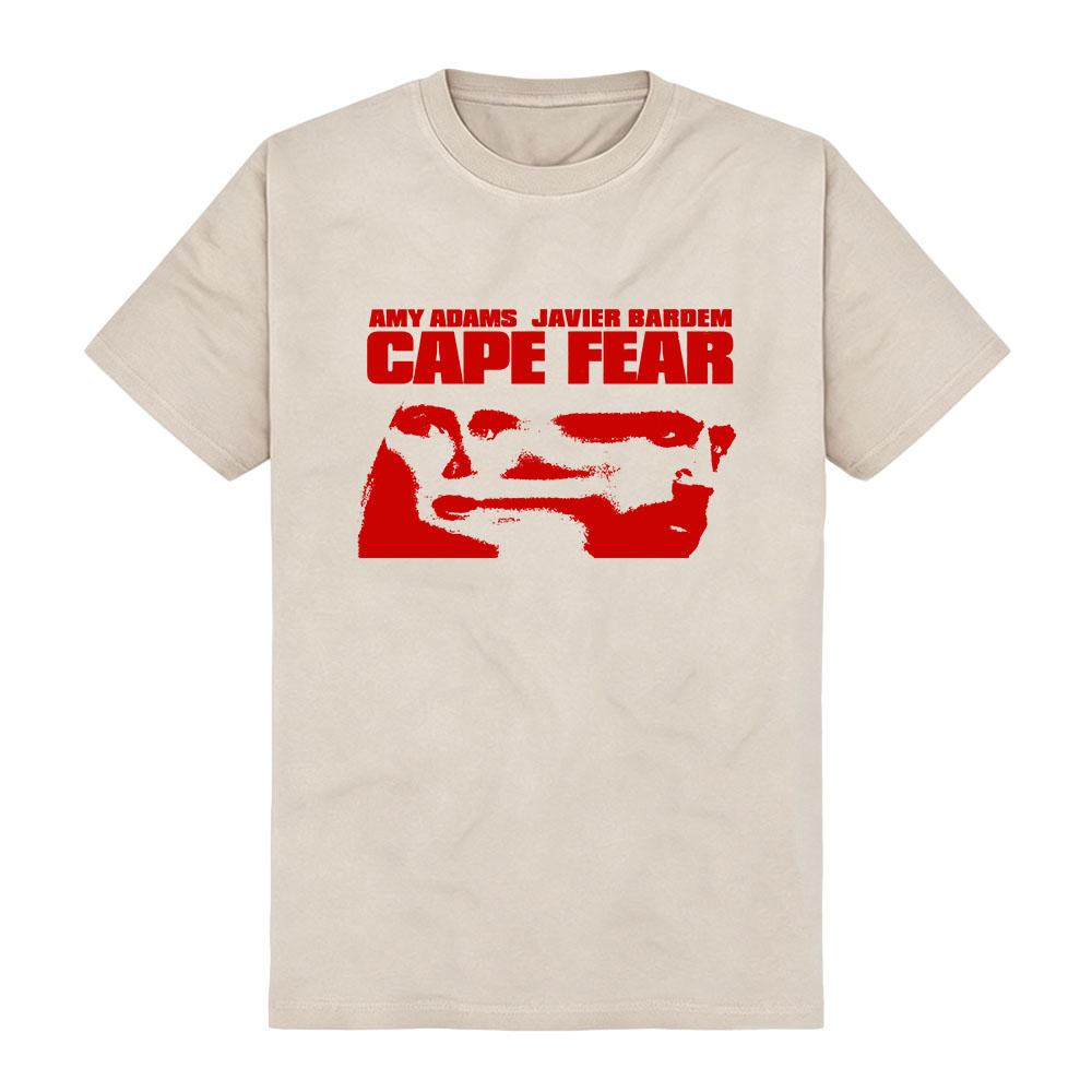 T-shirt Design Serie TV Cape Fear Manica Corta Estiva Cotone Moda Magliette Girocollo Casual Ampie Morbide Magliette Donna Camicie Unisex
